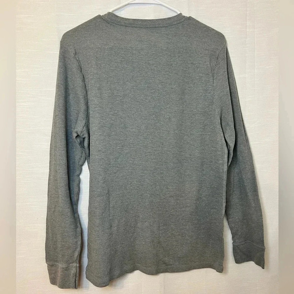 Columbia Men's Pine Peak Waffle Cotton Blend Long Sleeve L - Picture 5 of 5